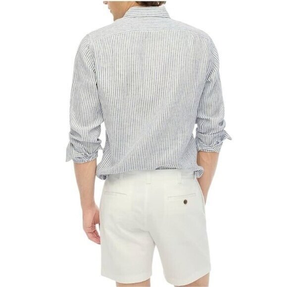 J. CREW Men’s 9” Flex Chino Shorts White NEW - Picture 7 of 7